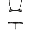 PASSION - KYOUKA SET DOS PIEZAS NEGRO S/M