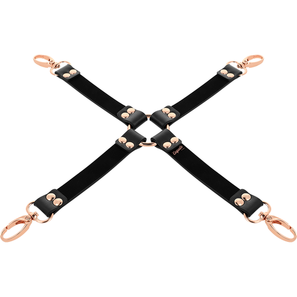 COQUETTE CHIC DESIRE - FANTASY HOG TIE CUERO VEGANO