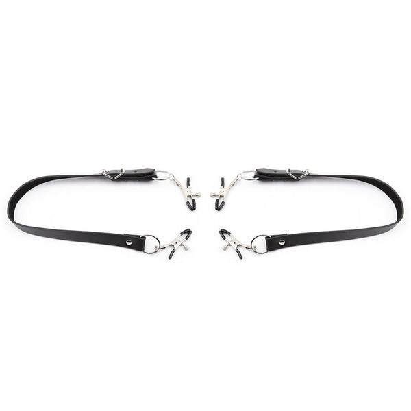 OHMAMA FETISH - PINZAS CLITORIS CON CORREAS PIERNAS