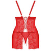 OBSESSIVE - BLOSSMINA CHEMISE Y TANGA 4XL/5XL