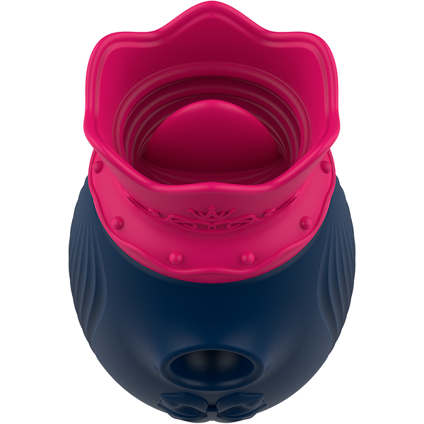 INTENSE - ESTIMULADOR CLITORIS 10 MODOS DE SUCCIÓN Y LICKING - AZUL