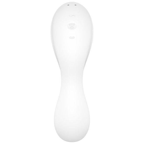 SATISFYER - CURVY TRINITY 5 ESTIMULADOR Y VIBRADOR APP BLANCO