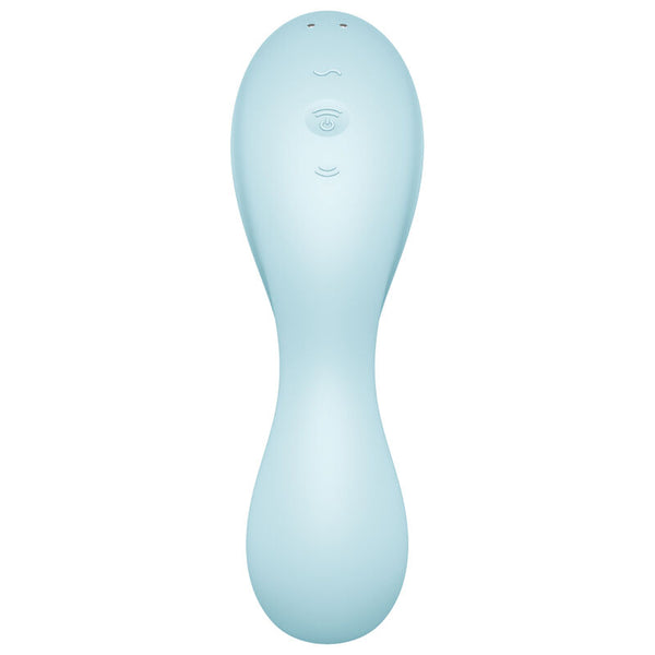 SATISFYER - CURVY TRINITY 5 ESTIMULADOR Y VIBRADOR APP BLANCO