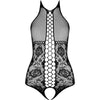 PASSION - BS094 BODYSTOCKING NEGRO TALLA UNICA