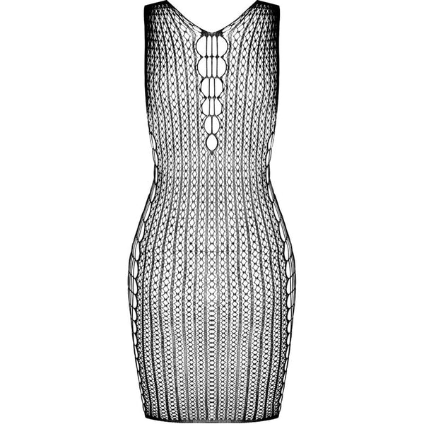 PASSION - BS097 BODYSTOCKING NEGRO TALLA UNICA