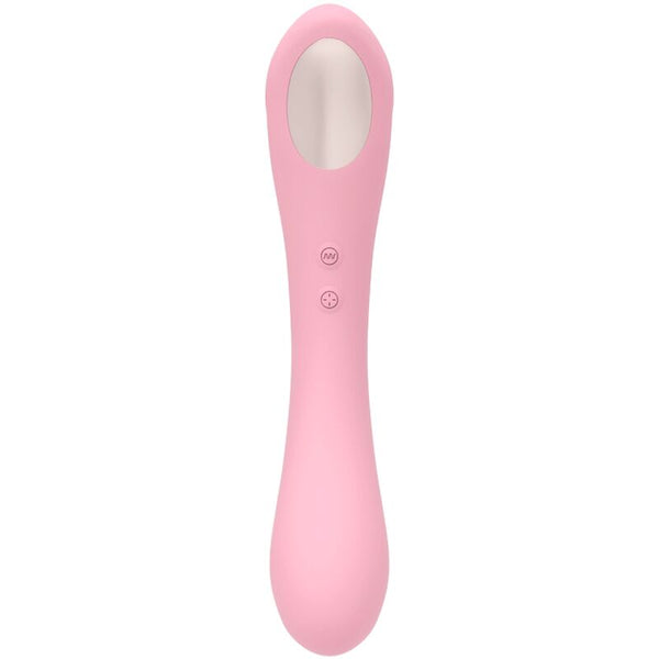 FEMINTIMATE - DAISY MASSAGER SUCCIONADOR Y VIBRADOR ROSA