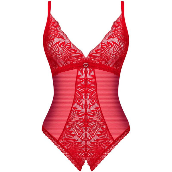 OBSESSIVE - CHILISA CROTCHLESS TEDDY XS/S