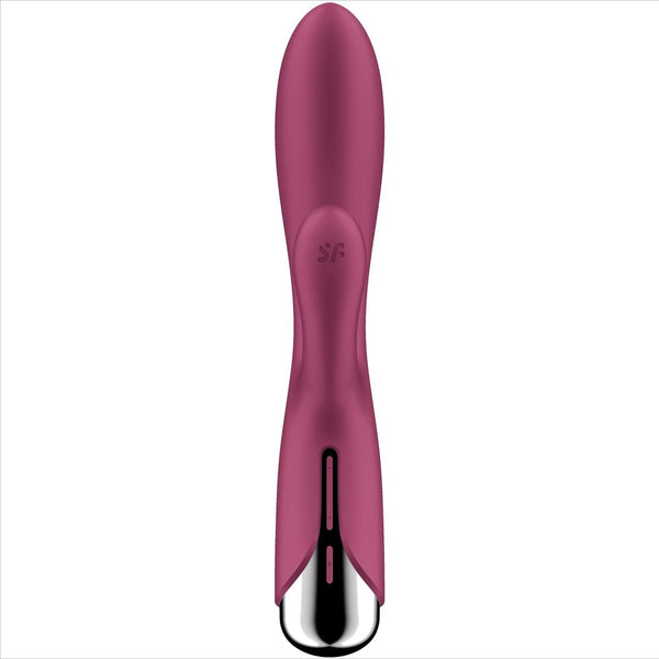 SATISFYER - SPINNING RABBIT 1 ESTIMULACION CLITORIS Y PUNTO G ROJO