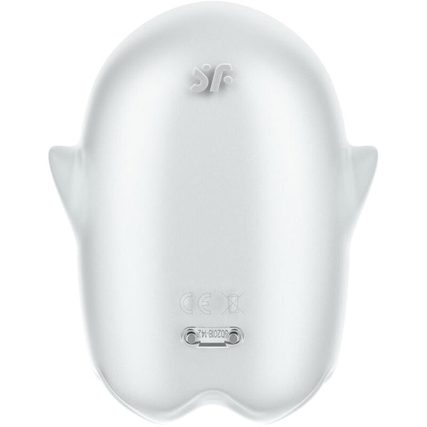 SATISFYER - GLOWING GHOST AIR PULSE & VIBRADOR AMARILLO