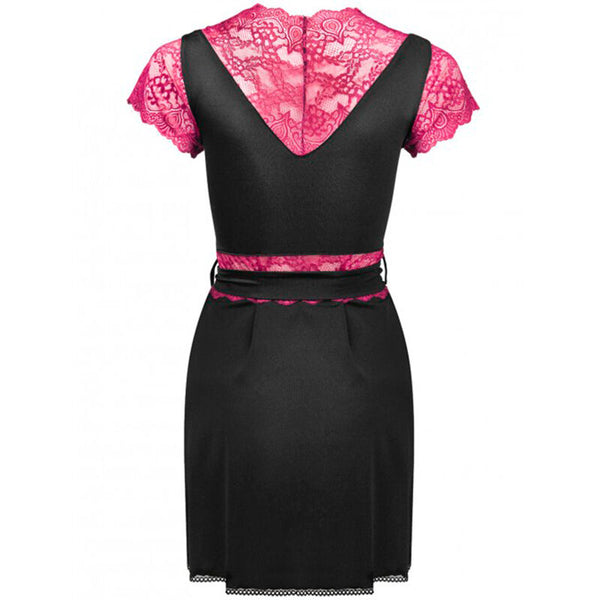 LIVCO CORSETTI FASHION - KUMIKO LC 90428 BATA + PANTY NEGRO S/M