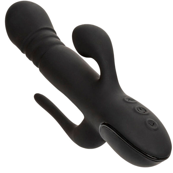 CALEXOTICS - VIBRADOR TRIPLE EUPHORIA NEGRO
