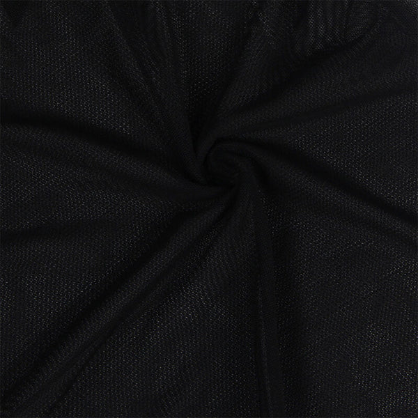 SUBBLIME - BABYDOLL TELA DE TUL DETALLE ENCAJE Y FLOR NEGRO S/M