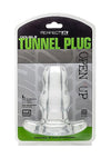PERFECT FIT BRAND - PLUG DOBLE TÚNEL XL GRANDE TRANSPARENTE