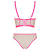 OBSESSIVE - NUDELIA SET DOS PIEZAS ROSA S/M