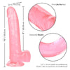 CALEXOTICS - SIZE QUEEN DILDO ROSA 20.3 CM