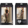 QUEEN LINGERIE - BODYSTOCKING CON ABERTURA Y ENCAJE FLORAL S/L