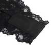 QUEEN LINGERIE - TEDDY ESCOTADO DE ENCAJES S/M