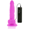 DIVERSIA - DILDO FLEXIBLE CON VIBRACIÓN LILA 18 CM -O- 4 CM