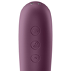 SATISFYER - DUAL KISS ESTIMULADOR CLITORIS PURPURA