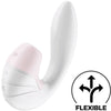 SATISFYER - SUPERNOVA ESTIMULADOR Y VIBRADOR BLANCO