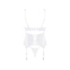 OBSESSIVE - AMOR BLANCO CORSET Y TANGA S/M