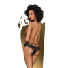 PENTHOUSE - ADORE ME PANTIES NEGRO S/M