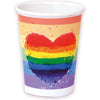 PRIDE - SET 8 VASOS BANDERA LGBT