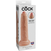 KING COCK - DILDO REALISTICO UNCUT NATURAL 23 CM