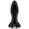 SATISFYER - ROTATOR PLUG 2+ PLUG VIBRADOR APP NEGRO