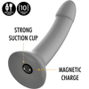 MYTHOLOGY - RUNE MAJESTIC DILDO S - VIBRADOR COMPATIBLE CON WATCHME WIRELESS TECHNOLOGY