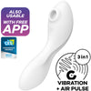 SATISFYER - CURVY TRINITY 5 ESTIMULADOR Y VIBRADOR APP BLANCO