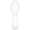 SATISFYER - CURVY TRINITY 5 ESTIMULADOR Y VIBRADOR APP BLANCO