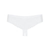 OBSESSIVE - ALABASTRA TANGA CROTCHLESS BLANCO S/M