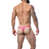 CUT4MEN - TANGA CON REALCE FUCSIA XL