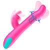 HAPPY LOKY - PLUTO RABBIT VIBRATOR & ROTATOR COMPATIBLE CON WATCHME WIRELESS TECHNOLOGY