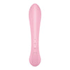 SATISFYER - TRIPLE OH VIBRADOR HÍBRIDO ROSA