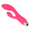 OHMAMA - VIBRADOR CON RABBIT 12.5 CM ROSA