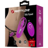 PRETTY LOVE - WILD RABBIT ESTIMULADOR PARA BRAGUITA CON CONTROL REMOTO LILA