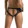 PASSION - 030 SLIP ABIERTO TOM NEGRO S/M