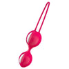 FUN FACTORY - SMARTBALLS BOLAS PELVICAS DUO BLANCO/ROJO