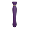 ZALO - QUEEN SET PULSE WAVE CLIT STIM MORADO