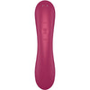 SATISFYER - CURVE TRINITY 1 AIR PULSE VIBRATION ROJO