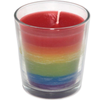 PRIDE - VASO VELA CON LA BANDERA LGBT