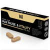 BLACK BULL - MAX PAUSE & VITALITY RETARDANTE PARA HOMBRE 4 CÁPSULAS