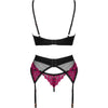 OBSESSIVE - ROSENTY SET TRES PIEZAS XS/S