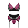 OBSESSIVE - ROSENTY SET TRES PIEZAS XS/S