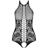 PASSION - BS094 BODYSTOCKING NEGRO TALLA UNICA