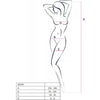 PASSION - BS099 BODYSTOCKING NEGRO TALLA UNICA