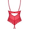 OBSESSIVE - INGRIDIA CROTCHLESS TEDDY ROJO XS/S