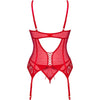 OBSESSIVE - INGRIDIA CORSET & TANGA ROJO XS/S